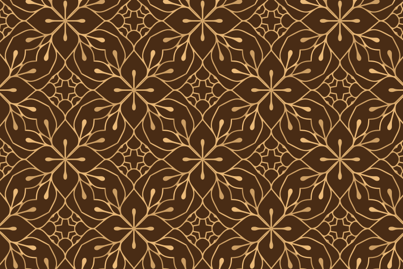 Manteles individuales elegantes Decoración de arte floral - TenVinilo