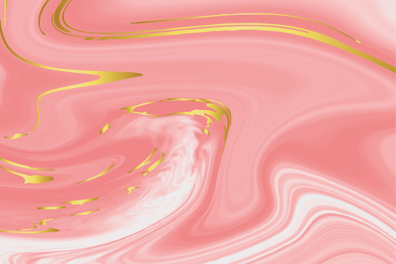 Mantel individual moderno mármol rosa arremolinado - TenVinilo