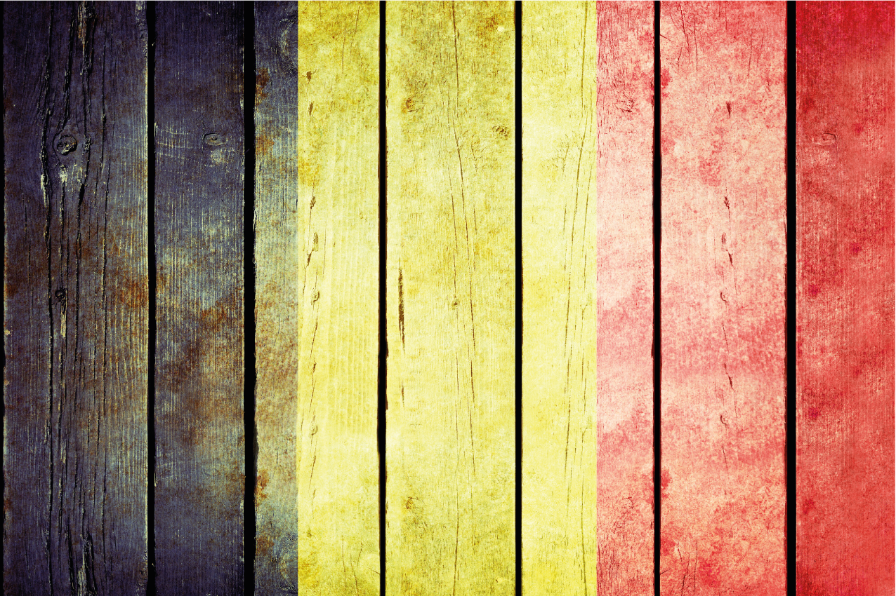 Mantel individual patrón tablones de madera coloridos - TenVinilo