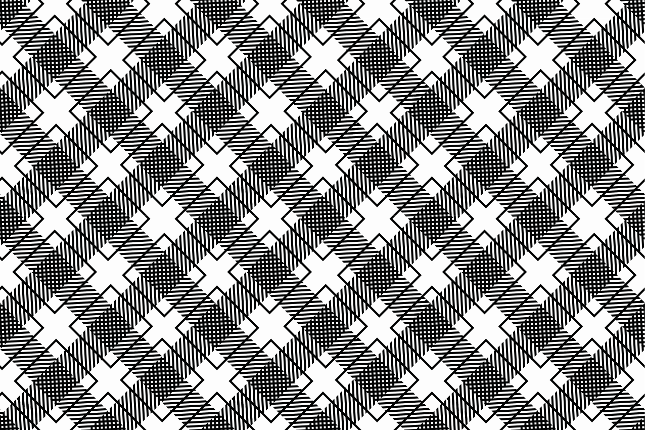 Mantel individual patrón textura geométrica - TenVinilo