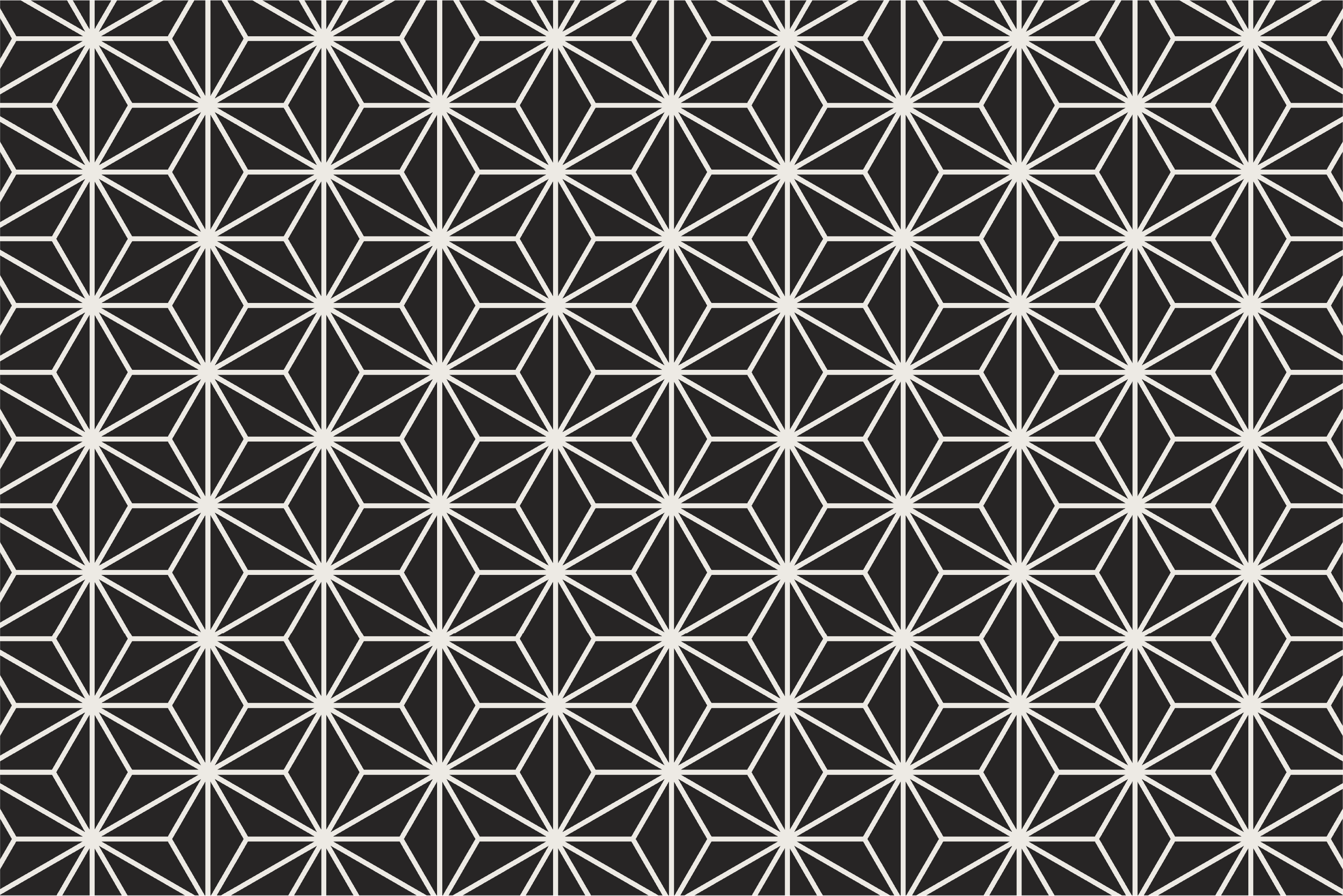 Mantel individual elegante Patrón de asanhoa japonés - TenVinilo