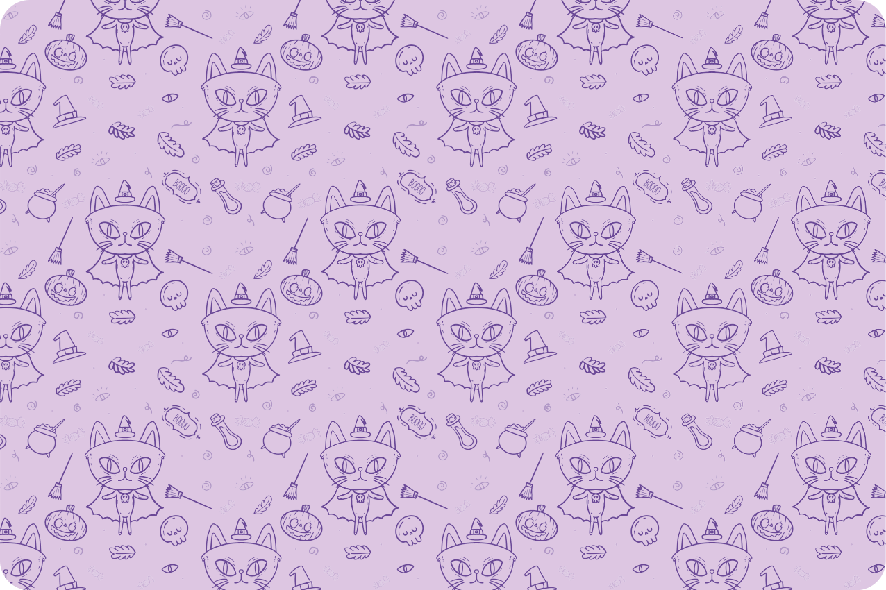 Mantel individual infantil gato fantástico - TenVinilo