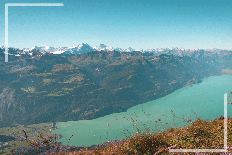 Mantel individual original montañas nevadas - TenVinilo