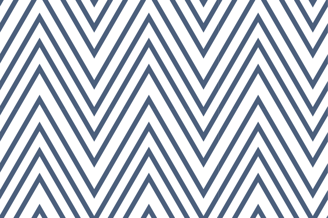 Mantel individual moderno patrón chevron elegante - TenVinilo