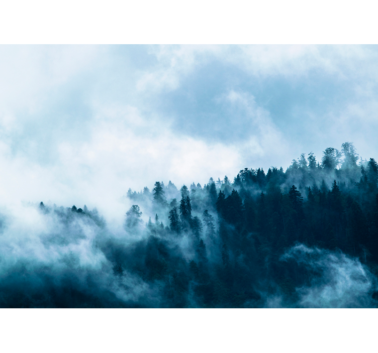 Fotomural de naturaleza nórdica - TenVinilo