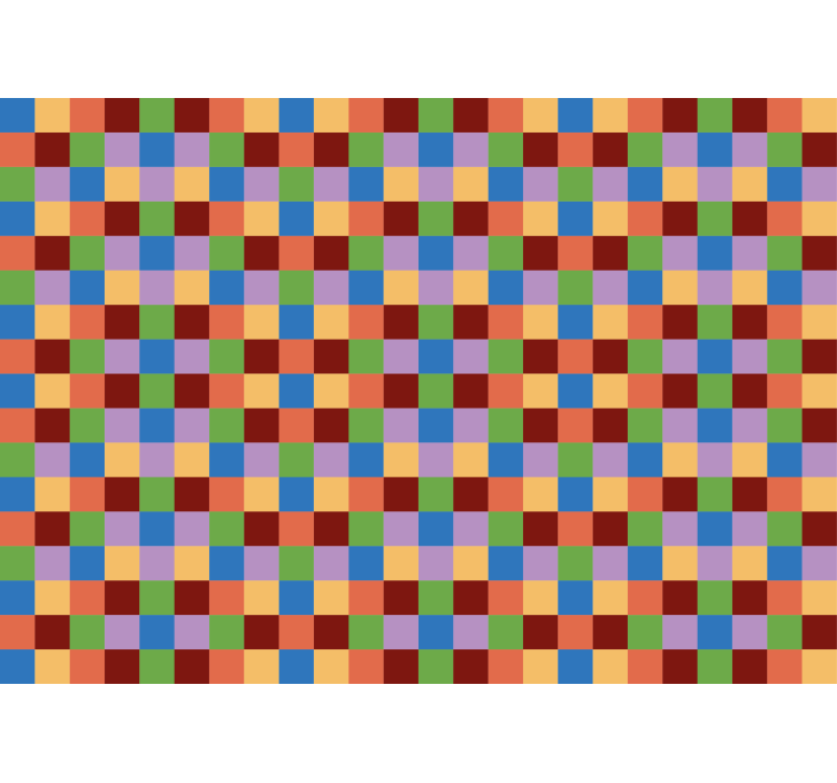 Fotomural texturas Baldosa multicolor - TenVinilo