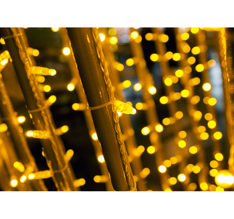 Mural para habitaciones Pequeñas luces en la oscuridad - TenVinilo