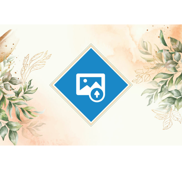 Mural de gente mujer con sombrero de girasoles - TenVinilo