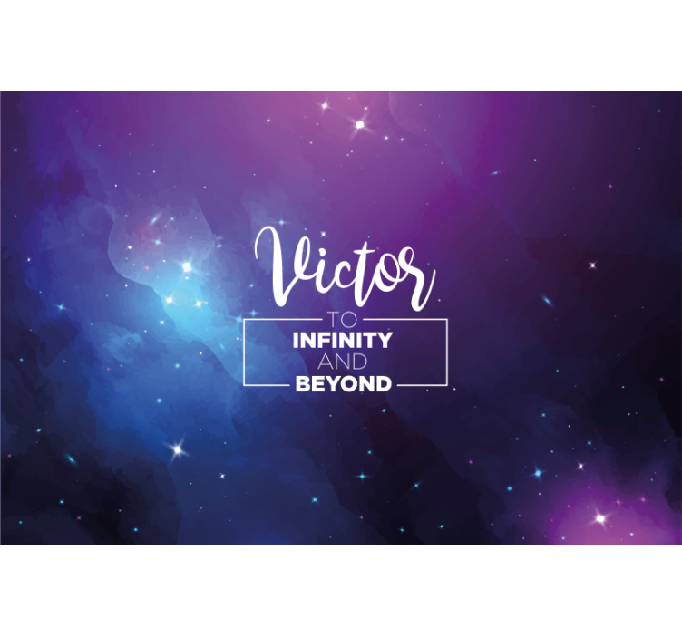 Mural de fantasía aventura galáctica - TenVinilo