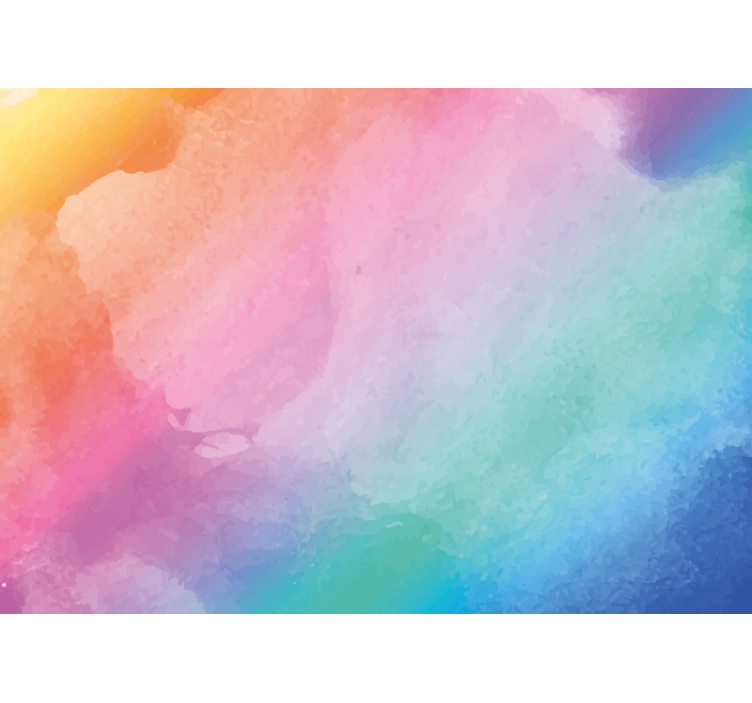 Mural abstracto trazos de pincel vivos - TenVinilo