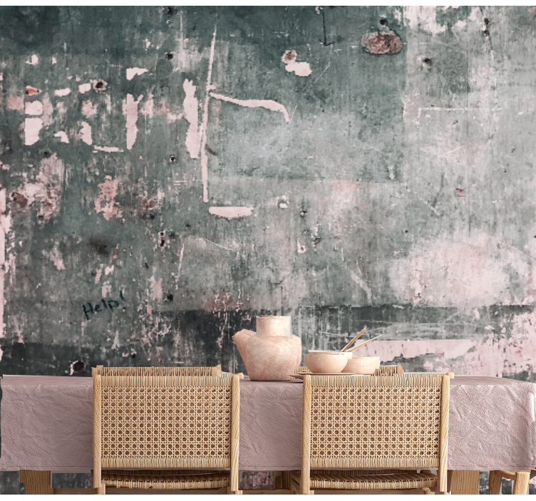 Fotomural piedra Hormigón gris y marrón - TenVinilo