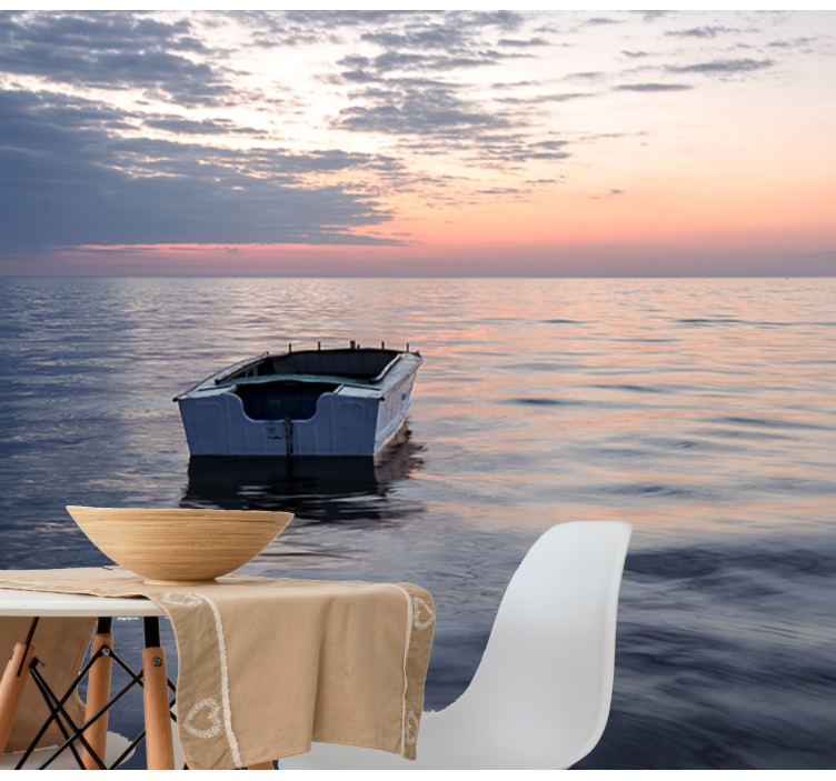 Mural de mar paisaje acuático tranquilo - TenVinilo