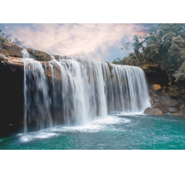 Fotomural cascada Agua azul - TenVinilo