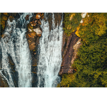 Mural de cascada paisaje de gran cascada - TenVinilo