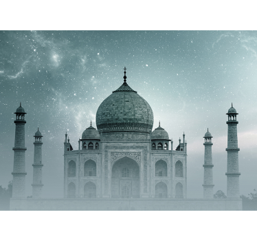 Mural pared Taj Mahal - TenVinilo