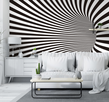 Foto mural 3d túnel espiral - TenVinilo
