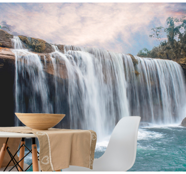 Fotomural cascada Agua azul - TenVinilo