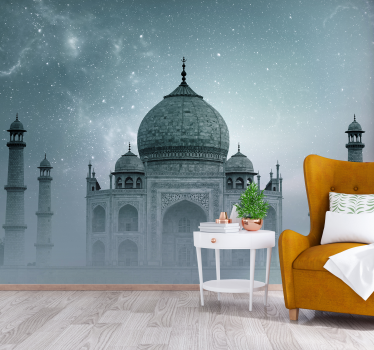 Mural pared Taj Mahal - TenVinilo