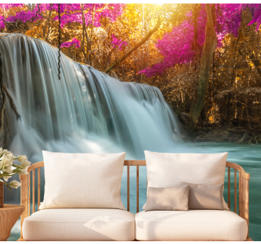 Mural de cascada arroyo gran cascada - TenVinilo