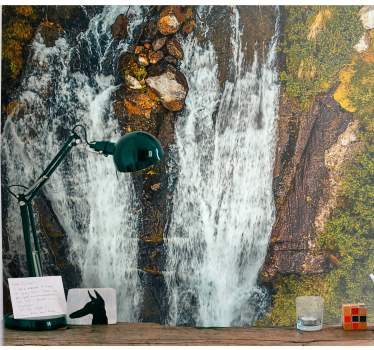 Mural de cascada paisaje de gran cascada - TenVinilo
