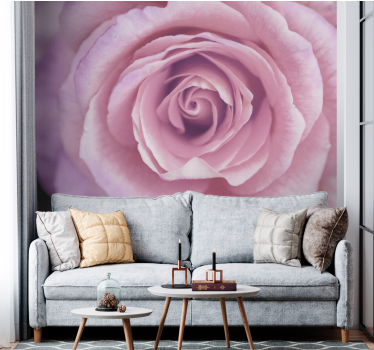 Mural de flores rosa pink blossom - TenVinilo