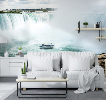 Papel mural pared cascada del Niagara  - TenVinilo