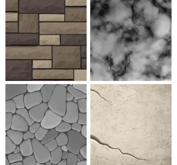 Posavasos texturas realistas originales - TenVinilo