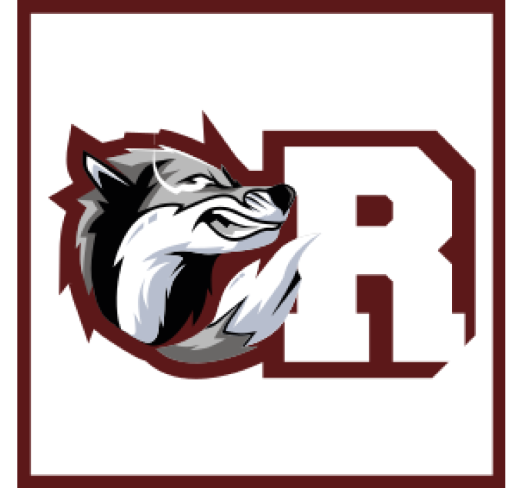 Posavasos personalizable Lobo gris personalizado - TenVinilo