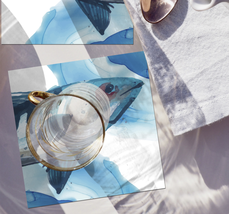 Posavasos fabuloso color de agua - TenVinilo