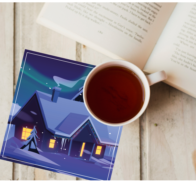 Posavasos navideño Nochebuena - TenVinilo