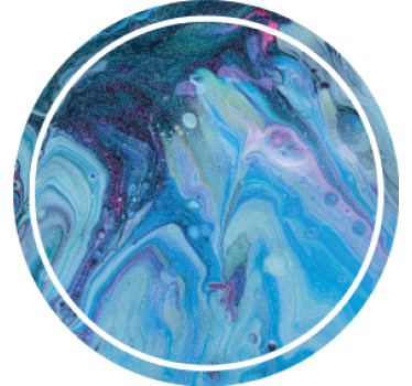 Portavasos patrón azul enredado - TenVinilo