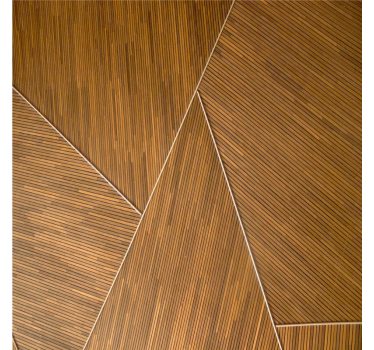 Portavasos patrón geométrico de madera - TenVinilo