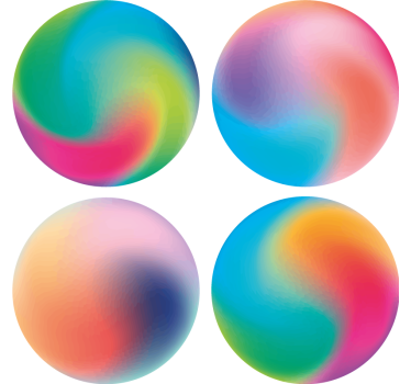 Portavasos con patrones coloridos y enredados - TenVinilo