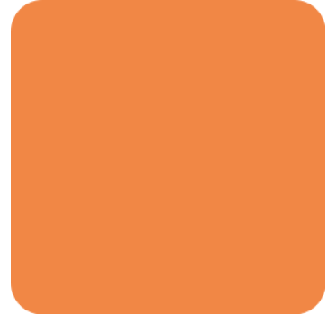 Portavasos superficie naranja simple - TenVinilo