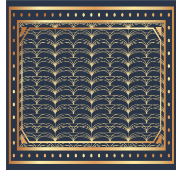 Portavasos patrón geométrico elegante - TenVinilo