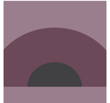 Portavasos diseño curvado en capas - TenVinilo