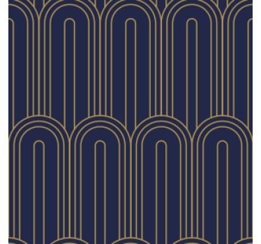 Portavasos diseño de líneas curvas - TenVinilo