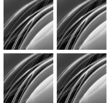Portavasos patrón de olas abstractas - TenVinilo