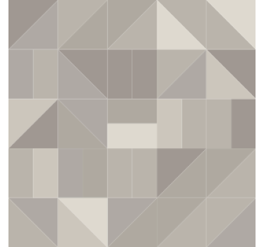 Portavasos motivo triangular geométrico - TenVinilo