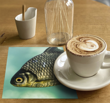 Posavasos frikis imágenes de peces realistas - TenVinilo