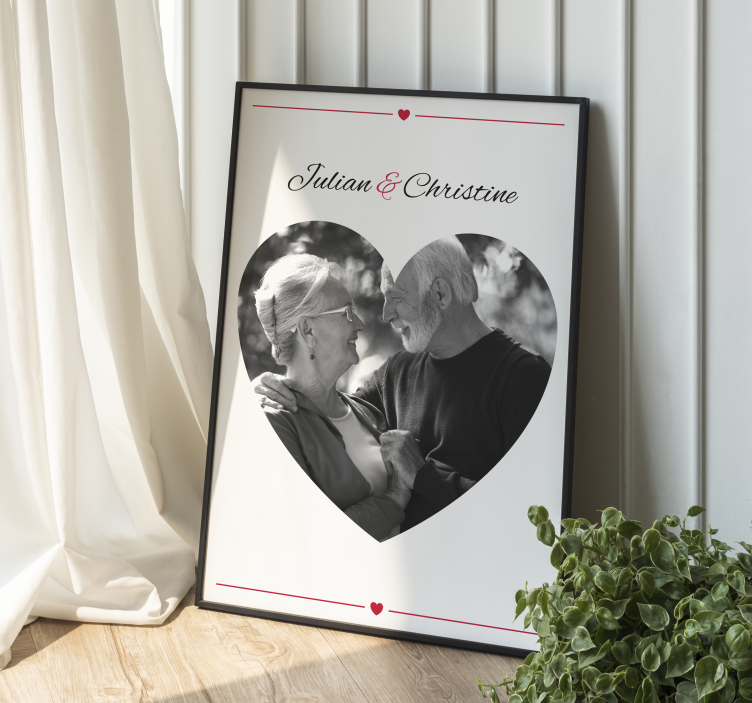 Poster personalizable los abuelos - TenVinilo