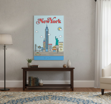 Poster ciudades nueva york - TenVinilo