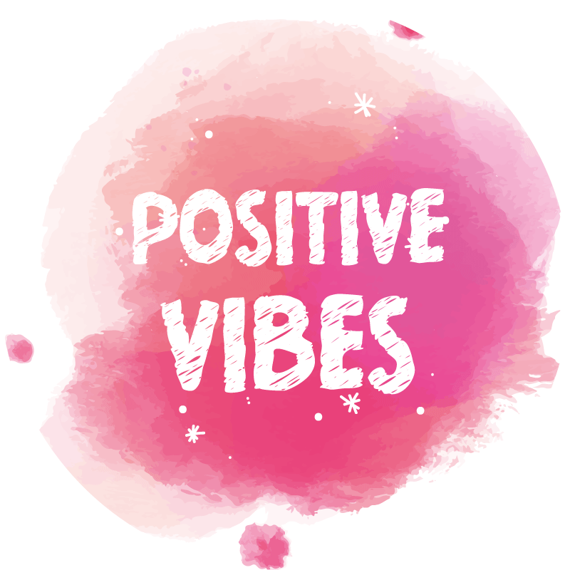 Poster con frases energía positiva - TenVinilo