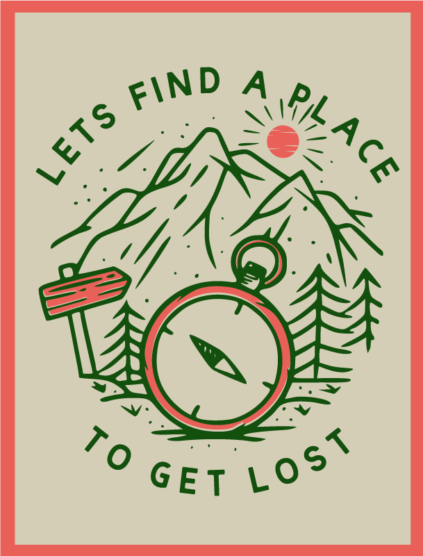 Poster con frases démonos un paseo - TenVinilo