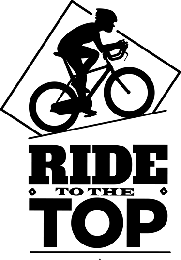 Poster ciclismo vinilos para ciclistas sube a la cima - TenVinilo