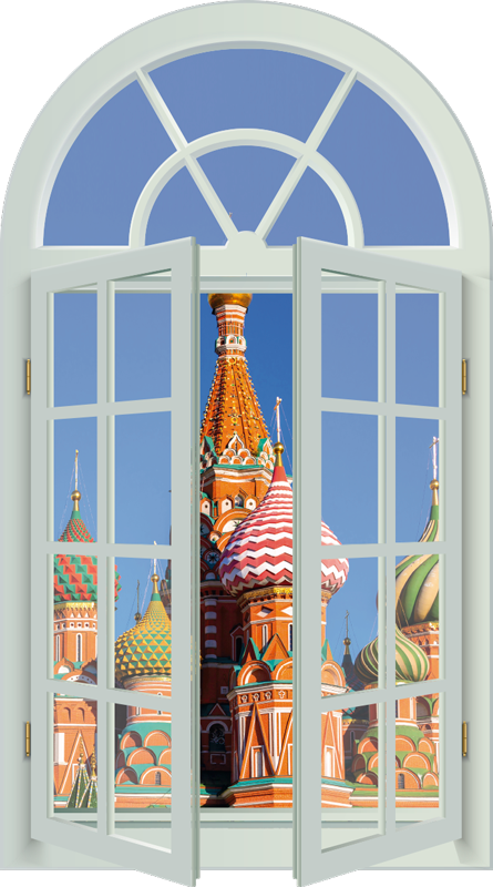Poster paisaje kremlin en 3d - TenVinilo