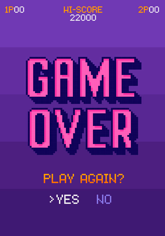 Poster videojuego fin del juego - TenVinilo