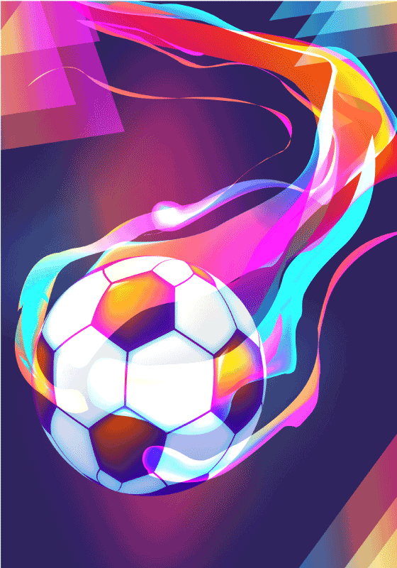 Poster fútbol y su pasión por el deporte - TenVinilo