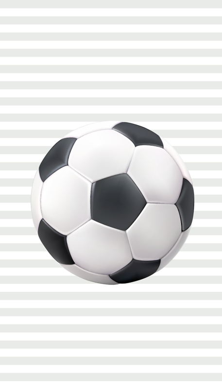 Poster fútbol balón blanco y negro - TenVinilo