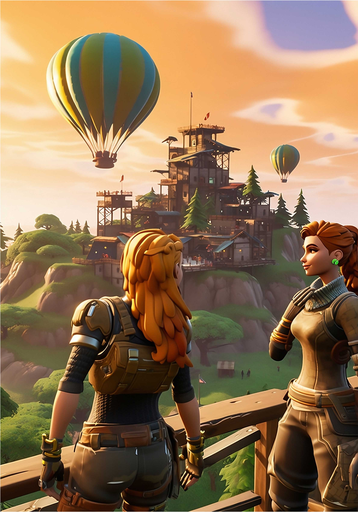 Poster habitación juvenil las chicas soldadoTres chicas soldado s - TenVinilo